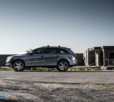 Фото дисков Vossen CV3 на Audi Q7 (4L)
