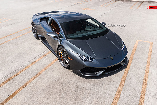 Фото дисков Anrky AN34 Глянцевый тонированный лак на Lamborghini Huracan