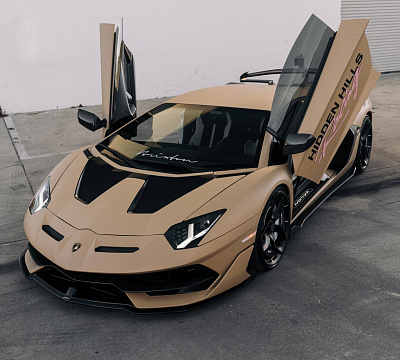 Фото дисков Brixton Forged NC01-R на Lamborghini Aventador