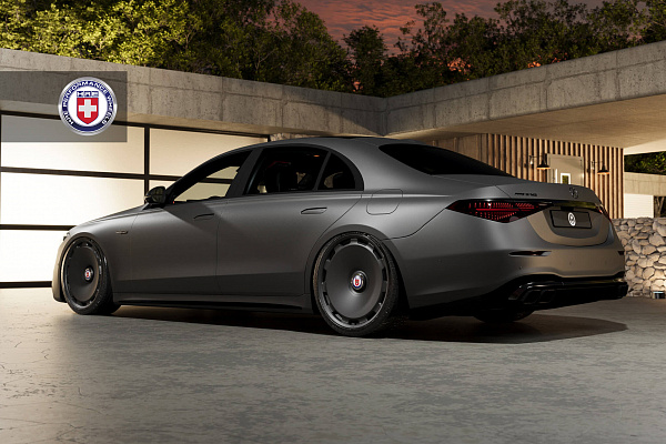 Фото дисков HRE L108M Черный сатин на Mercedes-Benz S-Class (W223)