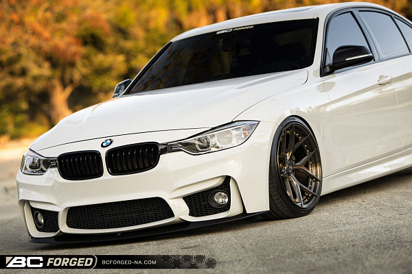 Фото дисков BC Forged HCS21 Глянцевая бронза на BMW 3/M3 (F3x/F80)