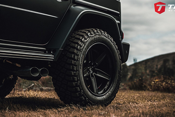 Фото дисков Anrky AN35 Черный сатин на Mercedes-Benz G-Class III