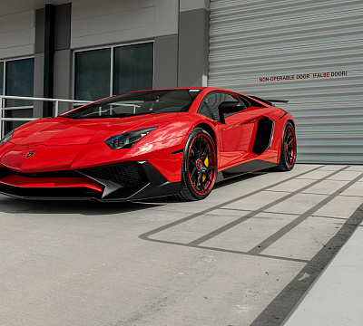 Фото дисков Strasse Wheels SM5R Deep Concave FS на Lamborghini Aventador