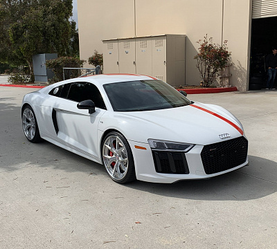 Фото дисков HRE S101 на Audi R8 (4S)