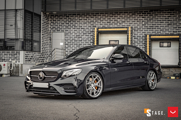 Фото дисков Vossen HF-5 Серебро на Mercedes-Benz E-Class (W213, S213, C238)