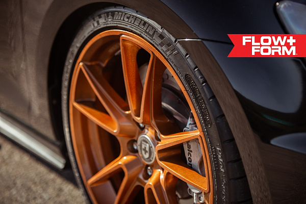 Фото дисков HRE FF04 Глянцевая медь на Volkswagen Golf VII
