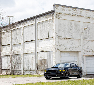 Фото дисков Vossen HF-1 на Ford Mustang VI