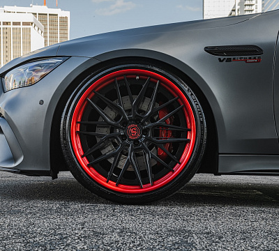 Фото дисков Strasse Wheels SV10M-RS Deep Concave FS на Mercedes-Benz AMG GT I