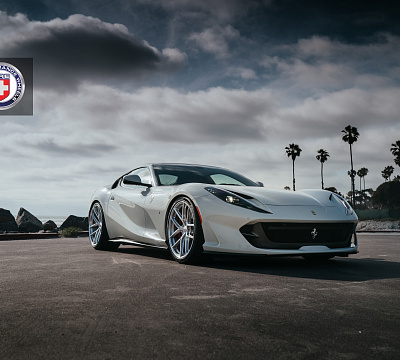 Фото дисков HRE P101SC на Ferrari 812