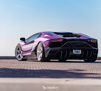 Фото дисков Anrky RS5.3 на Lamborghini Aventador