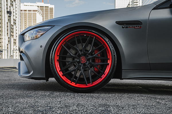 Фото дисков Strasse Wheels SV10M-RS Deep Concave FS Другой цвет на Mercedes-Benz AMG GT I