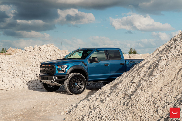 Фото дисков Vossen HF6-3 Черный сатин на Ford F-150 XIII