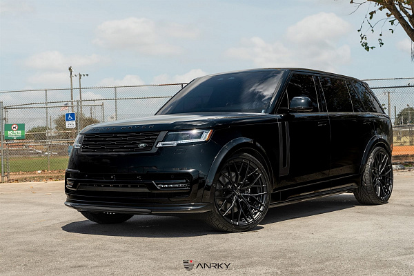 Фото дисков Anrky AN20 Черный сатин на Range Rover V