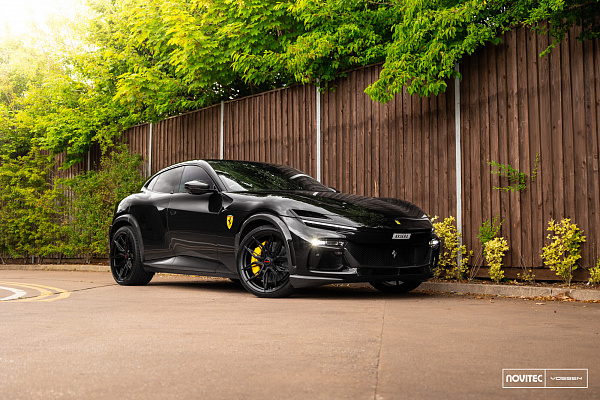Фото дисков NOVITEC NF11 Черный сатин на Ferrari Purosangue
