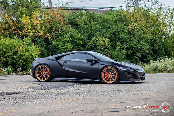 Фото дисков Vossen ML-X2 Глянцевая темная медь на Acura NSX II