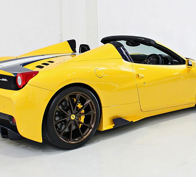Фото дисков HRE P204 на Ferrari 458