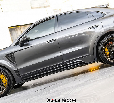 Фото дисков Brixton Forged CM6-RS на Porsche Cayenne III