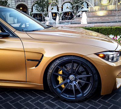 Фото дисков HRE FF04 на BMW 3/M3 (F3x/F80)