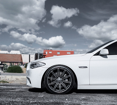 Фото дисков Vossen CV4 на BMW 5/M5 (F10)