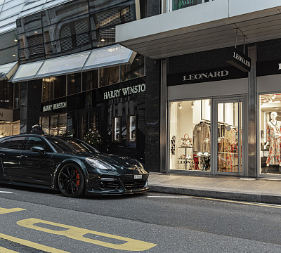 Фото дисков Vossen HF-3 на Porsche Panamera II