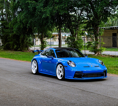 Фото дисков Anrky AN27 на Porsche 911 VIII