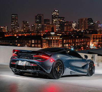 Фото дисков Brixton Forged CM6-R на McLaren 720S