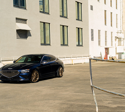 Фото дисков Vossen HF-4T на Genesis G70