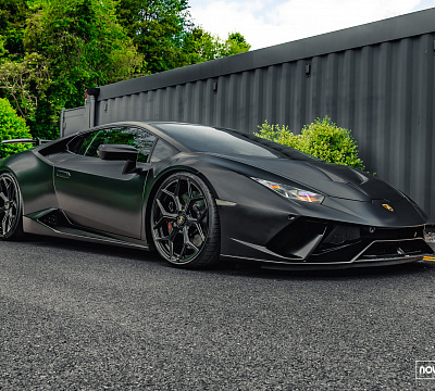 Фото дисков NOVITEC NL4 на Lamborghini Huracan