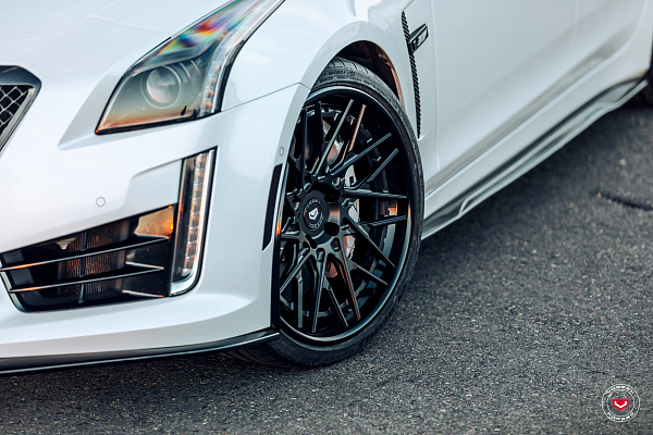 Фото дисков Vossen S17-07 (3-Piece) Черный сатин на Cadillac CTS III