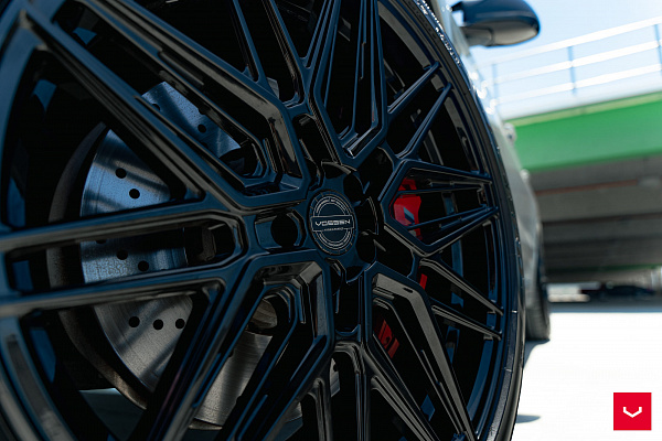Фото дисков Vossen HF-7 Черный глянец на BMW X3/X3 M (G01/F97)