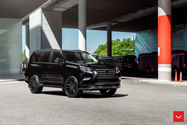 Фото дисков Vossen HF6-1 Глянцевый темный лак на Lexus GX II