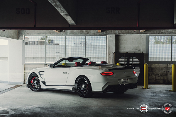 Фото дисков Vossen S17-13 Черный глянец на Bentley Continental GT III