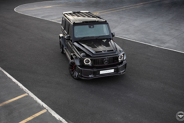 Фото дисков Vossen UV-3 Черный сатин на Mercedes-Benz G-Class III