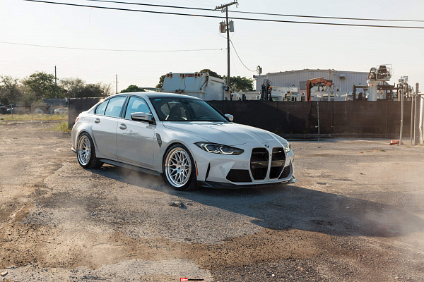 Фото дисков HRE 300 Глянцевый лак на BMW 3/M3 (G2x/G80)