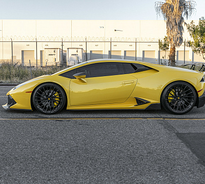 Фото дисков Vossen EVO-6T на Lamborghini Huracan