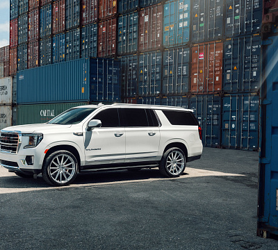 Фото дисков Vossen HF6-1 на GMC Yukon V