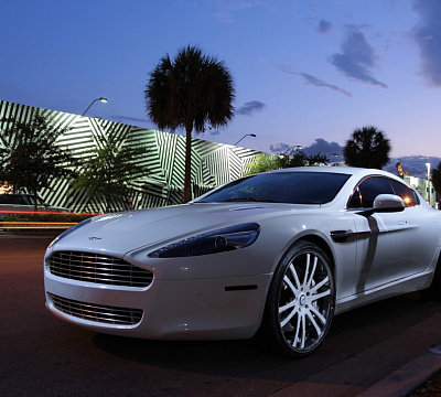 Фото дисков Savini SV35 на Aston Martin Rapide 2