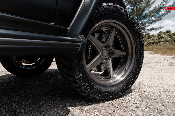 Фото дисков Anrky RS5 Глянцевый темный лак на Mercedes-Benz G-Class II