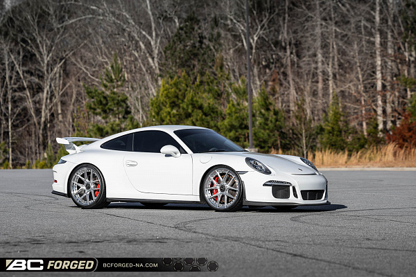 Фото дисков BC Forged HCA381 Глянцевый лак на Porsche 911 VII
