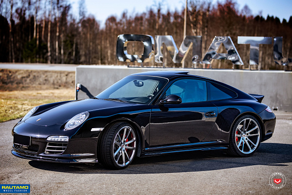 Фото дисков Vossen CG-203 Глянцевый лак на Porsche 911 VI