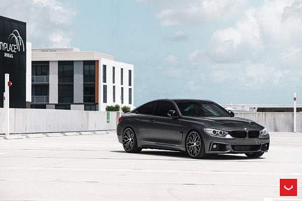 Фото дисков Vossen HF-2 Алмазная проточка на BMW 4/M4 (F32/F82)
