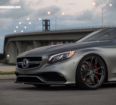 Фото дисков HRE P201 на Mercedes-Benz S-Class (W222, C217)