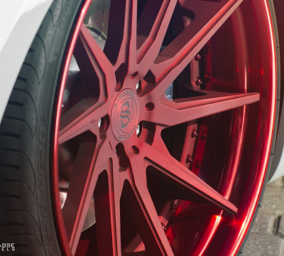 Фото дисков Strasse Wheels SV10T Deep Concave FS на BMW 7 (G11/G12)