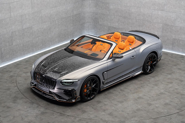 Фото дисков Mansory BY.5 Черный глянец на Bentley Continental GT IV