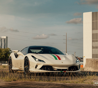Фото дисков NOVITEC NF8 на Ferrari F8
