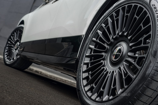Фото дисков Brixton Forged LX01 Черный сатин на BMW iX