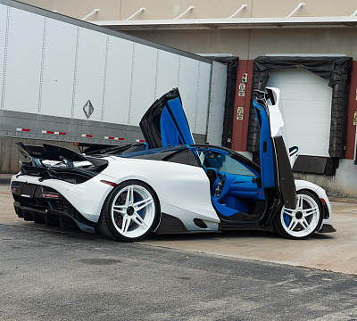 Фото дисков Anrky AN27 на McLaren 720S