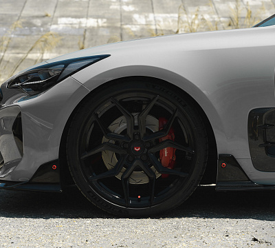 Фото дисков Vossen EVO-3 на Kia Stinger