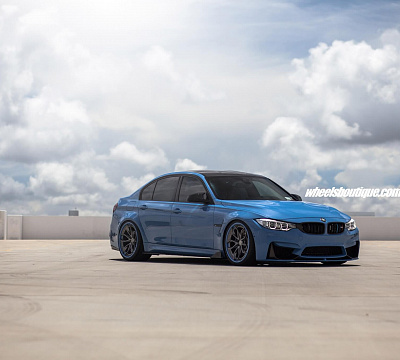 Фото дисков HRE S201 на BMW 3/M3 (F3x/F80)