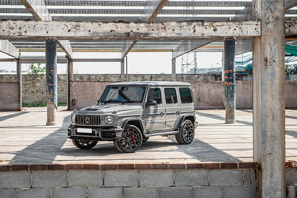 Фото дисков Kahn Type 57 Черный матовый на Mercedes-Benz G-Class III